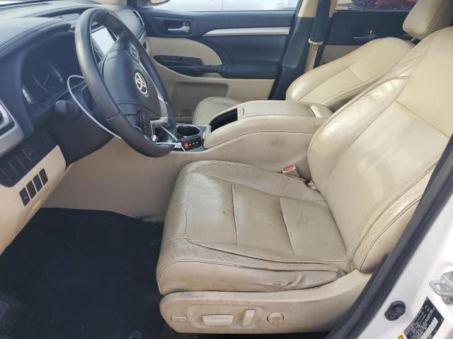 5TDKKRFH3ES031302 - 2014 TOYOTA HIGHLANDER XLE თეთრი ფოტო 7