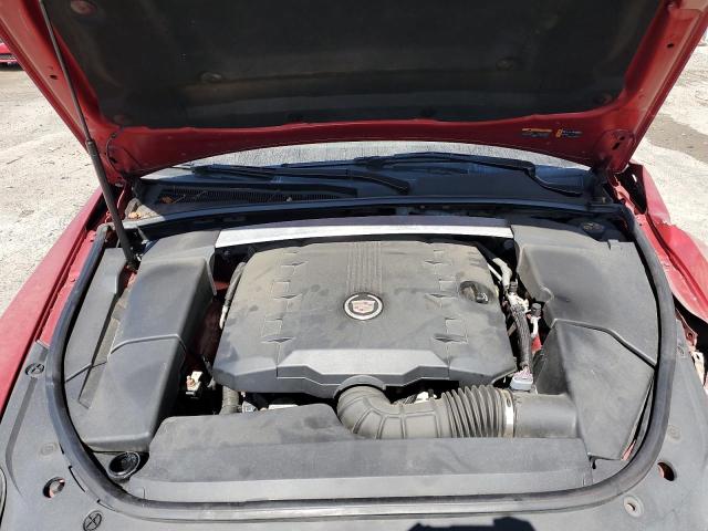 1G6DL5EY8B0162081 - 2011 CADILLAC CTS PERFORMANCE COLLECTION Красный фото 11