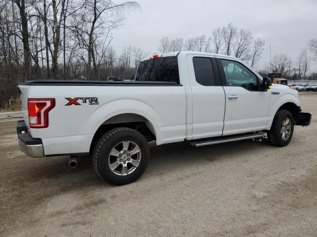 1FTFX1EF6GFC34806 - 2016 FORD F150 SUPER CAB WHITE photo 3