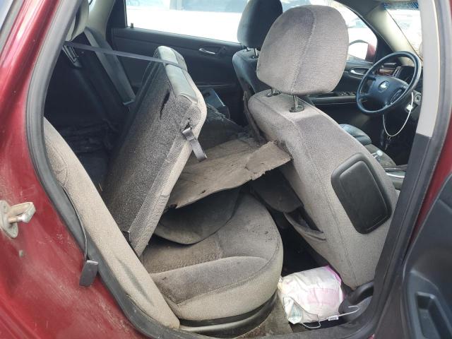 2G1WB5EK4B1158918 - 2011 CHEVROLET IMPALA LT MAROON photo 10