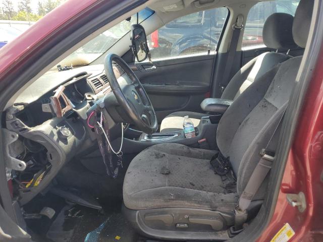 2G1WB5EK4B1158918 - 2011 CHEVROLET IMPALA LT MAROON photo 7