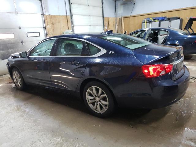 2G11Z5S36K9122183 - 2019 CHEVROLET IMPALA LT BLUE photo 2