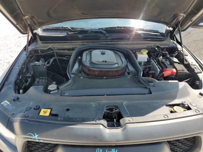 1C6SRFLT7LN379228 - 2020 RAM 1500 REBEL GRAY photo 11