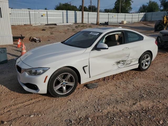 WBA3N9C58EK245891 - 2014 BMW 428 XI WHITE photo 1