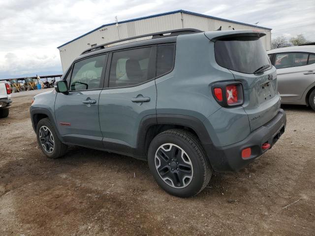 ZACCJBCT7GPD07830 - 2016 JEEP RENEGADE TRAILHAWK GRAY photo 2
