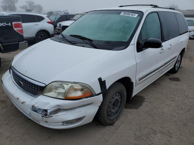 2FMDA52402BB69685 - 2002 FORD WINDSTAR SE WHITE photo 1