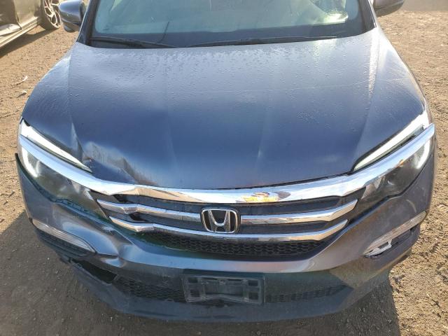 5FNYF6H5XHB086144 - 2017 HONDA PILOT EXL GRAY photo 12