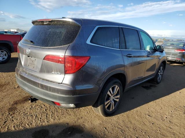 5FNYF6H5XHB086144 - 2017 HONDA PILOT EXL GRAY photo 3