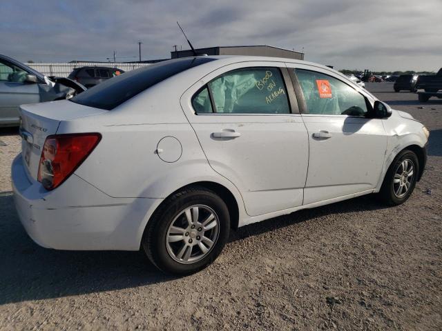 1G1JC5SB4D4243180 - 2013 CHEVROLET SONIC LT WHITE photo 3