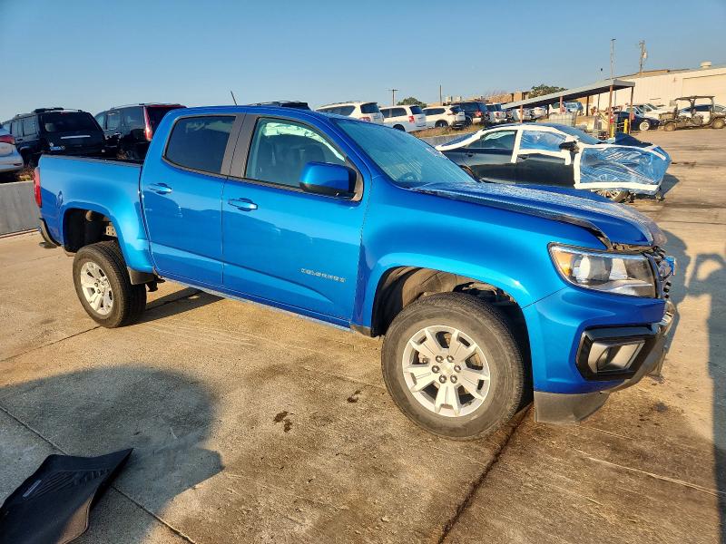 1GCGSCEA0N1300828 - 2022 CHEVROLET COLORADO LT BLUE photo 4