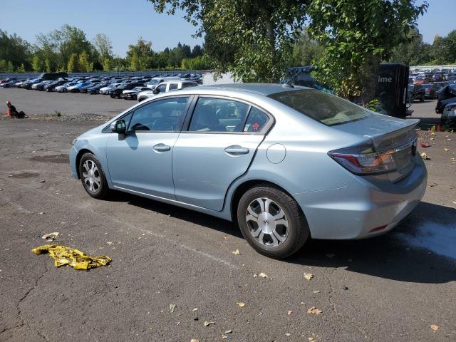 19XFB4F2XDE202555 - 2013 HONDA CIVIC HYBRID Blau Foto 2