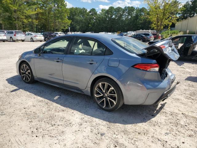 JTDS4MCE6NJ085892 - 2022 TOYOTA COROLLA SE BLUE photo 2