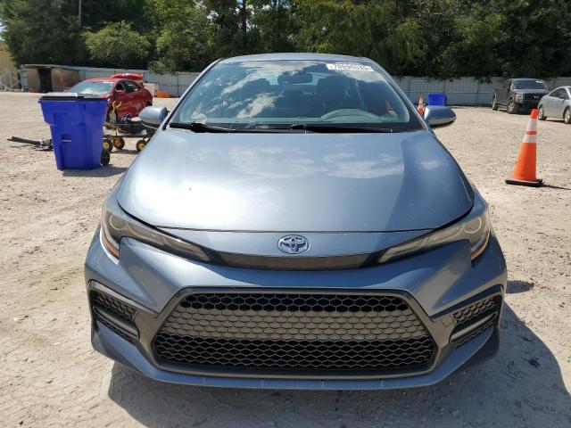 JTDS4MCE6NJ085892 - 2022 TOYOTA COROLLA SE BLUE photo 5