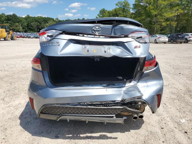 JTDS4MCE6NJ085892 - 2022 TOYOTA COROLLA SE BLUE photo 6