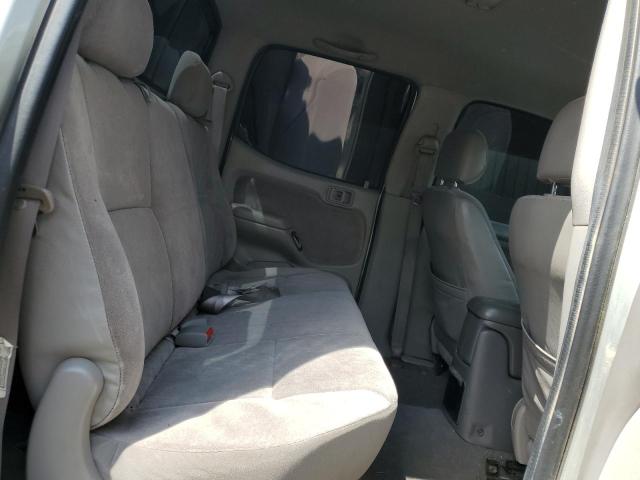 5TEHN72N44Z392413 - 2004 TOYOTA TACOMA DOUBLE CAB SILVER photo 10