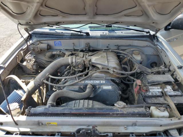 5TEHN72N44Z392413 - 2004 TOYOTA TACOMA DOUBLE CAB SILVER photo 11