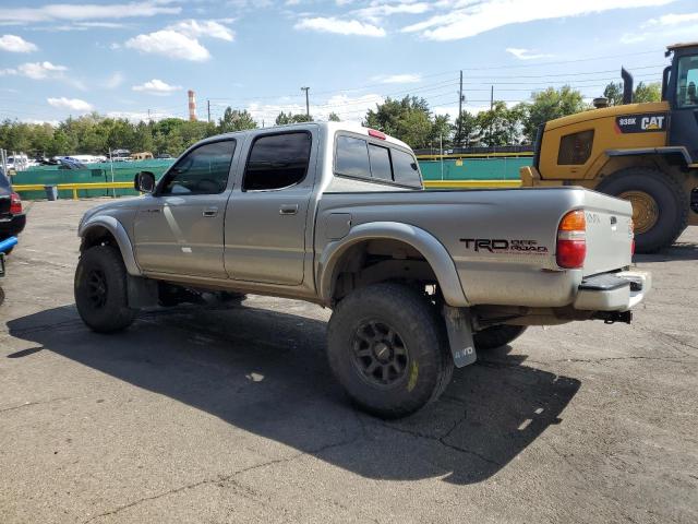5TEHN72N44Z392413 - 2004 TOYOTA TACOMA DOUBLE CAB SILVER photo 2