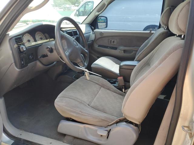 5TEHN72N44Z392413 - 2004 TOYOTA TACOMA DOUBLE CAB SILVER photo 7