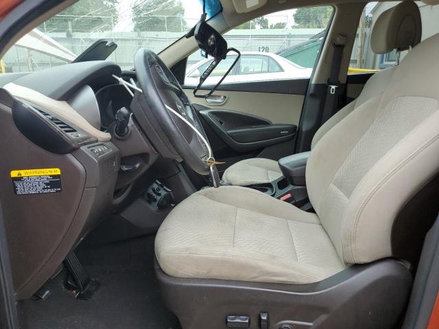5XYZUDLB8HG487843 - 2017 HYUNDAI SANTA FE SPORT ORANGE photo 7