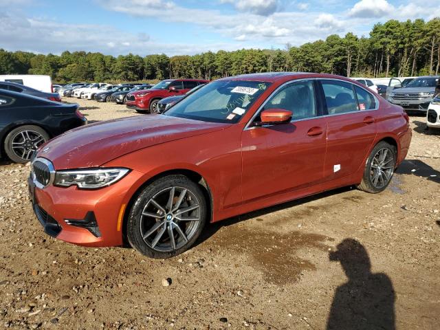 WBA5R7C59KAJ84912 - 2019 BMW 330XI ORANGE photo 1