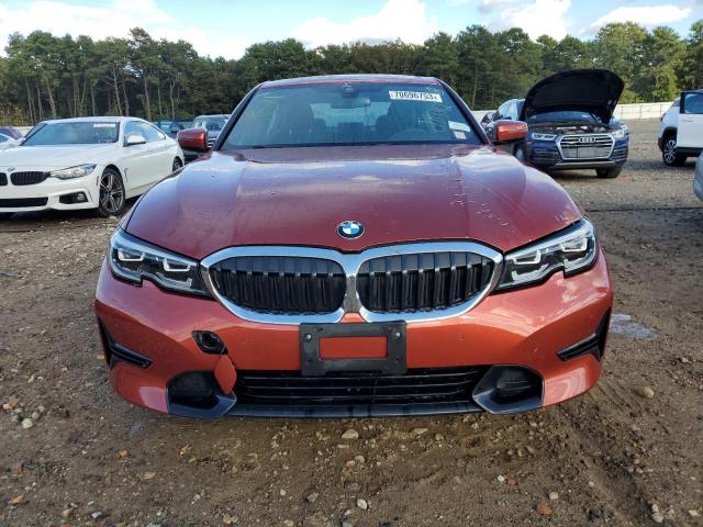 WBA5R7C59KAJ84912 - 2019 BMW 330XI ORANGE photo 5