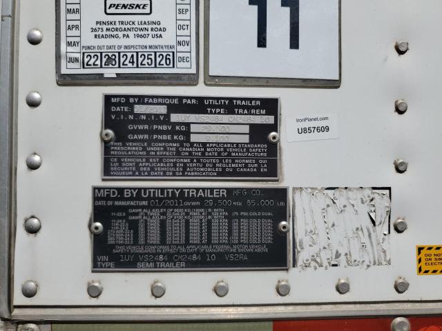 1UYVS2484CM248410 - 2012 UTILITY VS2RA თეთრი ფოტო 10