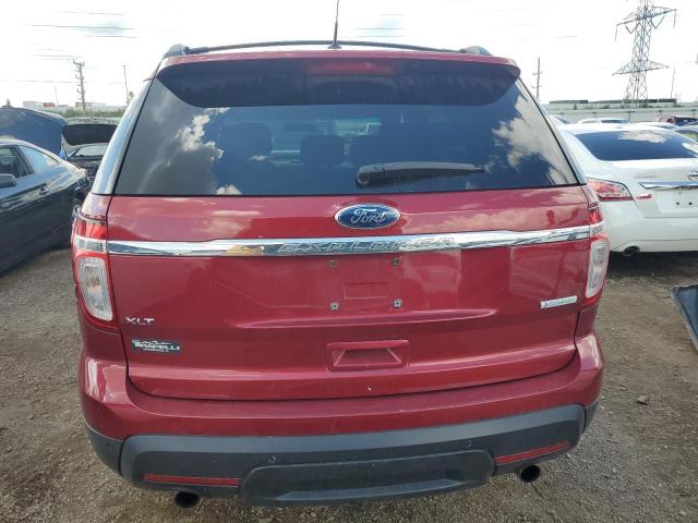 1FM5K7D93EGB50163 - 2014 FORD EXPLORER XLT MAROON photo 6