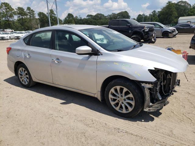 3N1AB7AP2JL639085 - 2018 NISSAN SENTRA S SILVER photo 4