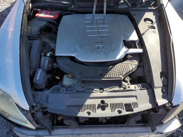 JTHBL46F075025270 - 2007 LEXUS LS 460 SILVER photo 11