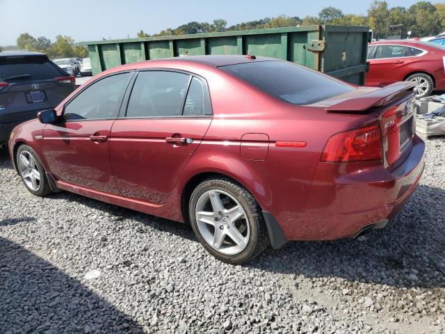 19UUA66215A064237 - 2005 ACURA TL BURGUNDY photo 2