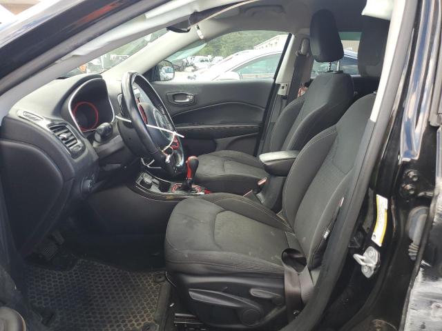 3C4NJDABXKT827990 - 2019 JEEP COMPASS SPORT BLACK photo 7
