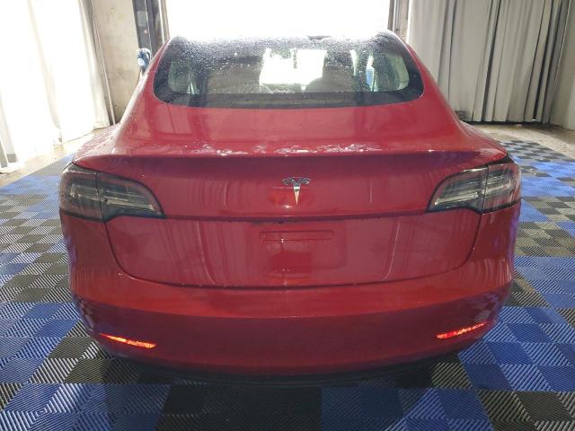 5YJ3E1EA8NF290468 - 2022 TESLA MODEL 3 红色 照片 6