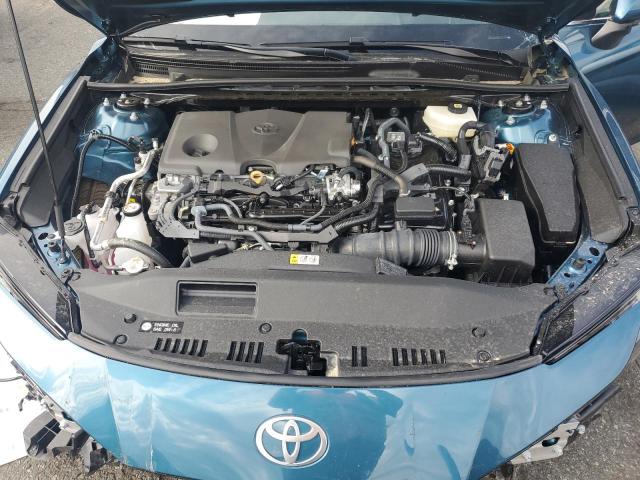 4T1DBADK8SU535677 - 2025 TOYOTA CAMRY XSE BLUE photo 11
