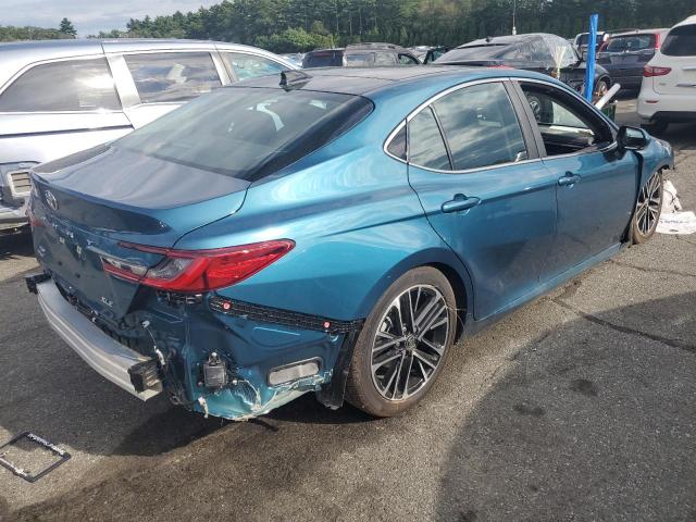 4T1DBADK8SU535677 - 2025 TOYOTA CAMRY XSE BLUE photo 3