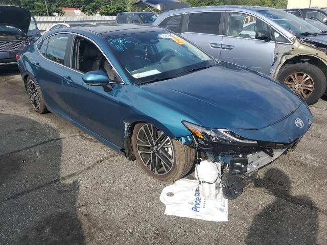 4T1DBADK8SU535677 - 2025 TOYOTA CAMRY XSE BLUE photo 4