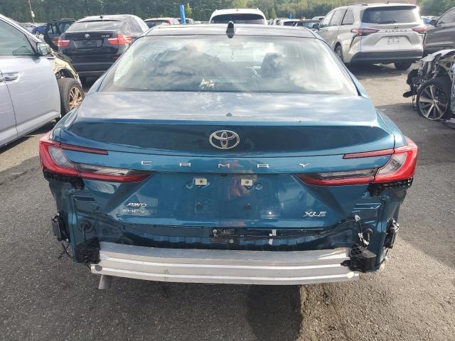 4T1DBADK8SU535677 - 2025 TOYOTA CAMRY XSE BLUE photo 6