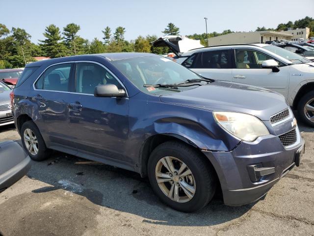 2GNALAEK2E6106869 - 2014 CHEVROLET EQUINOX LS BLUE photo 4