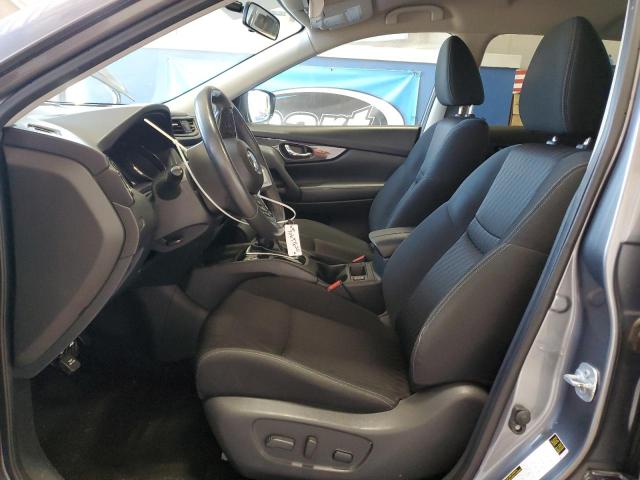 KNMAT2MV5HP554554 - 2017 NISSAN ROGUE S GRAY photo 7