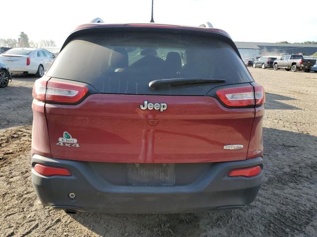 1C4PJMCB6HW602670 - 2017 JEEP CHEROKEE LATITUDE RED photo 6