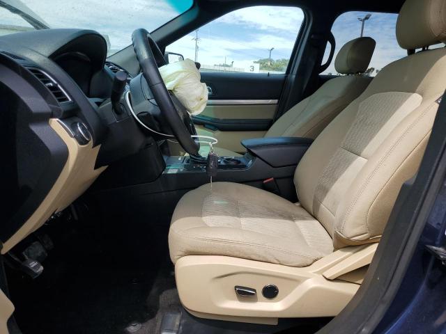 1FM5K7B80GGA25795 - 2016 FORD EXPLORER BLUE photo 7