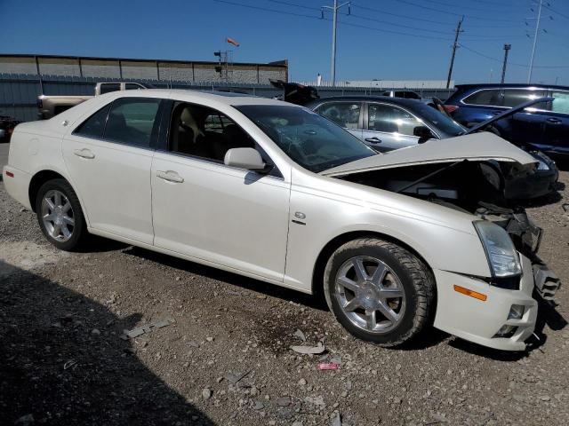 1G6DW677250217212 - 2005 CADILLAC STS WHITE photo 4