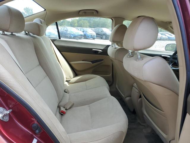 1HGFA16517L039657 - 2007 HONDA CIVIC LX أحمر صورة 10