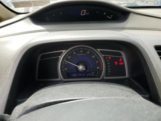 1HGFA16517L039657 - 2007 HONDA CIVIC LX أحمر صورة 9