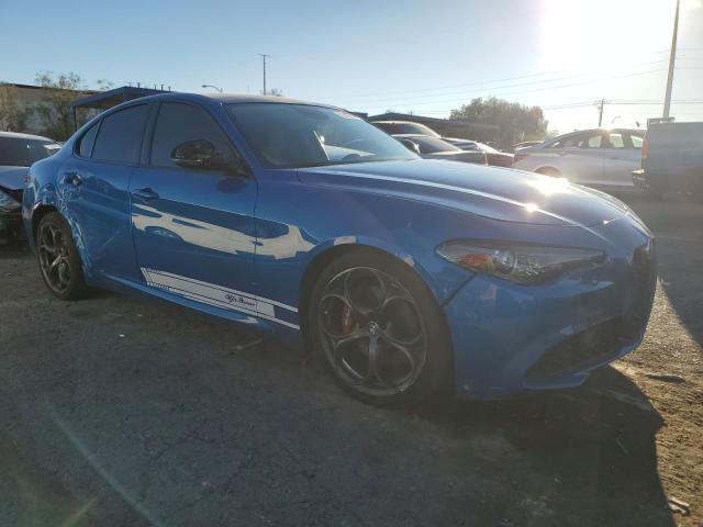 ZARFAMAN7K7622460 - 2019 ALFA ROMEO GIULIA BLUE photo 4