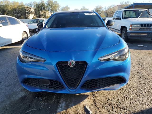 ZARFAMAN7K7622460 - 2019 ALFA ROMEO GIULIA BLUE photo 5