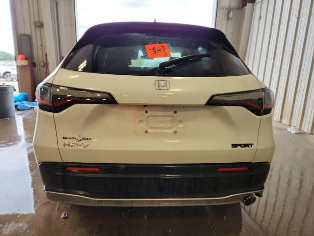 3CZRZ2H57RM760472 - 2024 HONDA HR-V SPORT თეთრი ფოტო 6