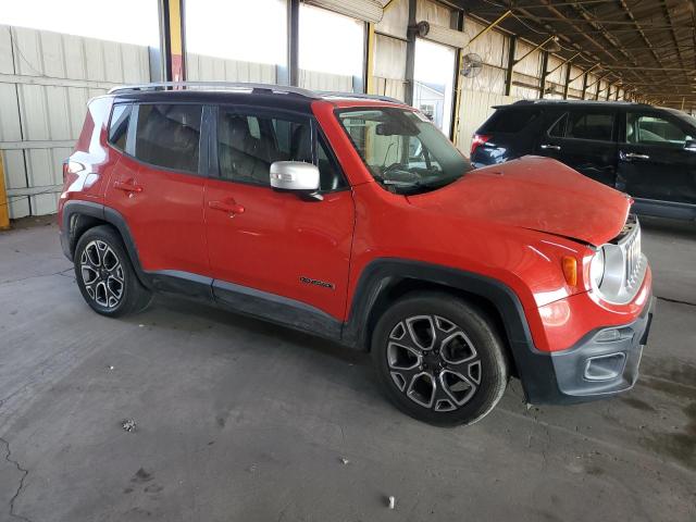 ZACCJADB1HPE93432 - 2017 JEEP RENEGADE LIMITED RED photo 4