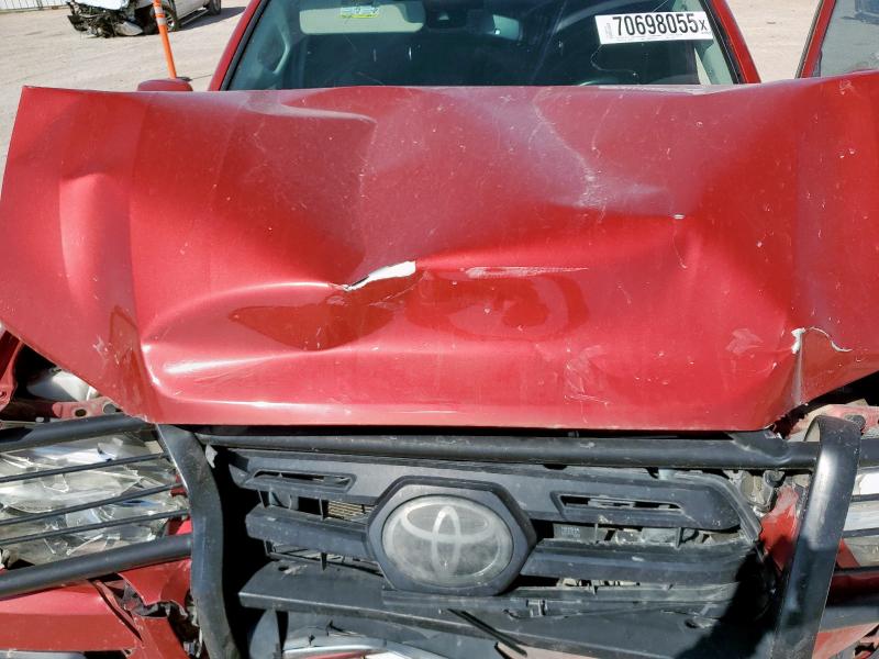 5TFSZ5AN6JX157420 - 2018 TOYOTA TACOMA ACCESS CAB Czerwony zdjęcie 11