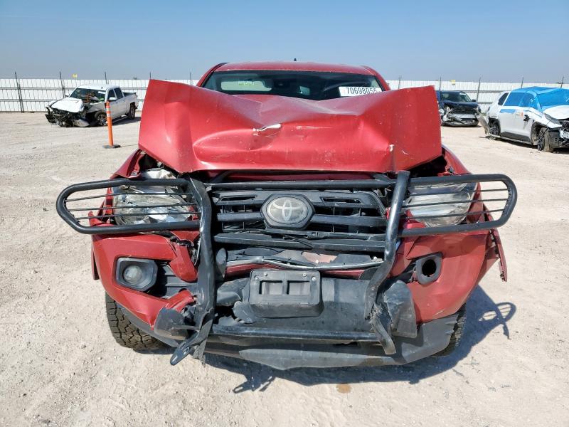 5TFSZ5AN6JX157420 - 2018 TOYOTA TACOMA ACCESS CAB Czerwony zdjęcie 5