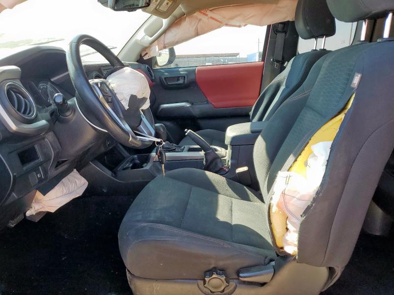 5TFSZ5AN6JX157420 - 2018 TOYOTA TACOMA ACCESS CAB Czerwony zdjęcie 7